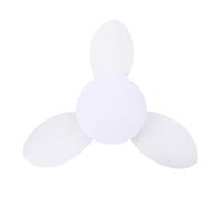 Jiawu Petit Ventilateur de Plafond LED à intensité Variable de 25 Pouces, Moteur CC Silencieux pour Chambre à Coucher, Salon, Salle à Manger Intérieure, Lumières Réglables et Télécommande, Protéine