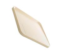 Jiawu Planche à Découper Moyenne 14,6 X 11 Pouces, Planche à Découper en Plastique avec Bords Surélevés pour Jus, à de Cuisine en PP Robuste pour Viande et Légumes, Passe au Lave-vaisselle, Noire