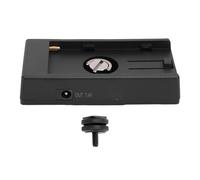 Jiawu Plaque D'adaptateur de Batterie NP F970, F750, F570, F550, Plaque de Batterie avec Indicateurs d'alimentation LED, Plaques D'adaptateur d'alimentation pour Trépied