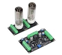 Jiawu Plaque de Commande de Tube à Vide 6E2 Indicateur de Niveau Double | Module d\'entraînement à tube électronique avec PCB, pour équipement d\'indication audio et industriel, kit de bricolage