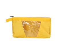 Jiawu Pochette à Outils Transparente en PVC, Sac de Transport Durable Résistant aux éclaboussures pour Petits Outils, Fournitures de Bureau, Cosmétiques, Papeterie | Convient aux Chantiers | Tissu
