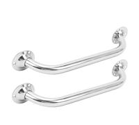 Jiawu Poignée de Maintien Marine, Poignées de Bateau en Acier Inoxydable 316 Poli avec Main Courante Ronde, Support de 400 LB pour Bateaux, Yachts, Camions, Voitures, Appartements, Camping-Cars