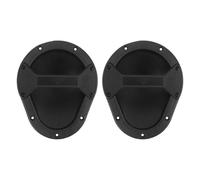 Jiawu Poignée de Transport pour Haut-Parleur, ABS épais, Poignée Confortable pour Haut-Parleur de Scène, Boîte à Outils, 2 Pièces pour Systèmes de Sonorisation