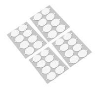 Jiawu Points Adhésifs Double Face, 240 Pièces de 1 Pouce, Ruban Adhésif Double Face Transparent Amovible, Autocollants à Points Adhésifs Ronds avec Résine Acrylique pour Bricolage, Fabrication de