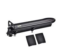 Jiawu Porte-Bagages Arrière de Vélo, Alliage d'aluminium à Dégagement Rapide pour Tube de 32 Mm, Support de Siège Arrière avec Corde d'une capacité de 10 Kg pour Vélos de Montagne et de Route