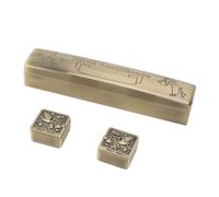 Jiawu Porte-Certificat en Métal, Tube de Rangement de Certificat Vintage, Cadeau Unique pour Les Participants à la Cérémonie de Remise des Diplômes