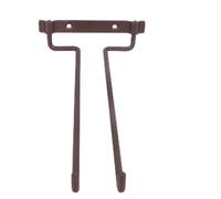 Jiawu Porte-Verres en Fer, Support Mural pour Tasses à Vin, étagères à Une Rangée, Organisateur de Rangement de Bouteilles de Cuisine avec Matériel Inclus pour la Maison, Le Bar, la Salle de Bain,