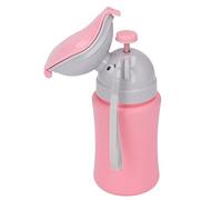 Jiawu Pots D'Enfants Portables Légers, Conception de Boutons à L'épreuve, pour les Jeunes Enfants, avec L'environnement (Rose pour fille)