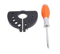 Jiawu Power -Bohrer -Bit Compact Horseder pour la Boucle D'angle avec Tournevis pour L'outil Polyvalent (BLACK)
