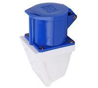 Jiawu Prise Industrielle Triphasée 32A 220-250V, IP44, Antidéflagrante pour | Prise de courant triphasée monophasée avec coque ABS, guide en laiton massif, pour usage industriel