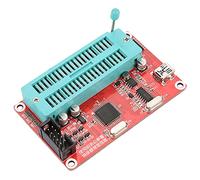 Jiawu Programmeur de Puce Mémoire, Version Améliorée SP200SE Prend en Charge USB 1.1 2.0 Plusieurs Microcontrôleurs Programmeur EEPROM PIC avec Câble USB Câble 10 Broches pour Microchip SST St