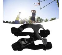 Jiawu Protège-Nez Sportif pour Nez Cassé, Masque de Protection Faciale Polyvalent pour Hommes et Femmes, Noir, Football Américain et Basketball