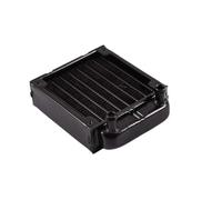 Jiawu Radiateur de Refroidissement par Eau pour Processeur en Aluminium, Dissipateur de Chaleur pour Ordinateur de 80 Mm, Radiateur de Refroidissement Liquide pour PC à 8 Tuyaux avec Séparateur d'Eau