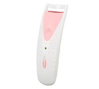 Jiawu Recourbe-cils Chauffant, 50℃, Température Réglable, 12,4 Cm | Baguette à cils électrique avec coussinet en Silicone, corps en plastique, alimentée par piles AAA, Portable pour le