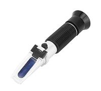 Jiawu Réfractomètre, Compensation Automatique de la Température 0-20% Brix, Testeur de Sucre avec Compte-gouttes et Tournevis pour Tester le Sucre Liquide