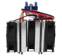 Jiawu Refroidisseur Thermoélectrique, Module de Réfrigération à Semi-conducteur Haute Puissance avec Bloc de Refroidissement de Grande Surface et 4 Tuyaux en Cuivre pour une Dissipation Rapide de la