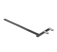 Jiawu Règle Carrée de Distance de Corde en Forme de L de Réglage de l'arc de Tir à 'arc, Outil de Mesure en Alliage d'aluminium pour le Positionnement du Point d'encoche de 'arc à Poulies (BLACK)