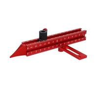 Jiawu Règle de Guidage à 4 Côtés pour le Travail du Bois, Règle de Ligne de Marquage, Règles Carrées Magnétiques en Alliage D'aluminium pour Armoires, Disposition du Cadre (Style 2)