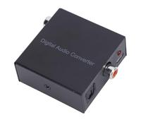 Jiawu Répartiteur Coaxial vers Optique, Conception Robuste, Convertisseur de Son de Haute qualité pour Systèmes Audio Domestiques, 1 X Prise Coaxiale et 1 X Toslink