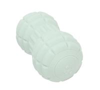 Jiawu Rouleau de Massage Vibrant, Boule de Massage Ergonomique Nodulée à 4 Vitesses, Double Balle de de Crosse avec Minuterie et Rechargeable de Type C pour la Libération Myofasciale, la