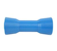 Jiawu Rouleau de Quille Marin Bleu 160 Mm à Centrage Automatique pour Remorques de Bateaux, Rouleau de Quille de Remorque en PVC Robuste, Ouverture Centrale de 17 Mm, Pièces d'accessoires de