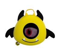 Jiawu Sac à Dos LED avec écran Programmable, Contrôle par Application D'écran Couleur HD, Sac LED étanche, Voyage, à Dos de Moto, Cadeau Unique pour Femmes et Enfants (YELLOW)