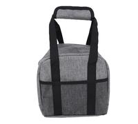 Jiawu Sac pour Boules de Bowling Oxford de qualité Supérieure avec Support rembourré, Portable, Gris, pour Les Amateurs de Bowling