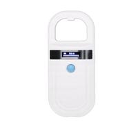 Jiawu Scanner de Puces pour Animaux de Compagnie, Lecteur de Puces pour Animaux de Compagnie avec écran OLED, Scanner D'identification de d'animaux pour FDX B (ISO11784/11785)