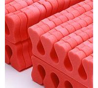Jiawu Séparateur D'orteils en éponge, 100 Pièces, Souple et Flexible, Art | Entretoise de séparation d\'orteils, matériau respectueux de la peau, prévention des taches, pour une utilisation en salon
