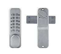 Jiawu Serrure à Code en Alliage de Zinc, Serrure de Porte à Combinaison de 1 à 11 Chiffres, Codée de sécurité par Mot de Passe Pratique pour Armoire de Bureau à Domicile, Pas de Numéros de Répétition,