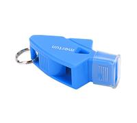 Jiawu Sifflet en Plastique avec Cordon, Son Clair pour Sports (Bleu foncé)