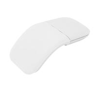 Jiawu Souris Tactile BT Arc, Souris sans Fil Pliable Ultra Fine 1200 DPI, Bluetooth Portable avec Navigation par Bande Tactile pour Ordinateurs Portables, Tablettes, Smartphones (Gray)