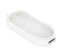 Jiawu Station d'accueil pour Chargeur D'enregistreur Vocal AI avec Connexion Magnétique pour Un Chargement Sûr et Efficace, Idéale pour Les Utilisateurs de L'enregistreur (White)