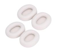 Jiawu Substitut de Remplacement du Casque -Ohrphen Oreiller Facile Installation 2 Paires Paires Protein en Cuir Earmlumes pour W800BT Noise Ornamental Headphone Office (White)