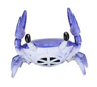 Jiawu Support de Téléphone Portable 2 en 1, Haut-Parleur Bluetooth en Forme de Crabe avec Son Surround à 360 Degrés, Haut-Parleur Bluetooth sans Fil Portable pour Bureau, Libérez Vos Mains, Vif