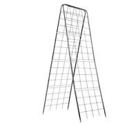 Jiawu Support pour Plantes Grimpantes, Construction en Fer Robuste à Angle Réglable, Cadre de Support pour Plantes en Forme de A, Cadre de pour en Métal avec Kit d'accessoires pour Tomates,