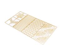 Jiawu Tampon de Glaçon Frappant un Modèle Rapide, Joint de Fer Cuivre Premium pour les événements, Adaptation de Glaçon sans Effort (D02 200x100mm / 7.87x3,94in)