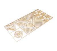 Jiawu Tampon de Glaçon Frappant un Modèle Rapide, Joint de Fer Cuivre Premium pour les événements, Adaptation de Glaçon sans Effort (D01 200x100mm / 7.87x3,94in)