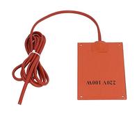 Jiawu Tapis Chauffant en Silicone, Chauffante Plaque en élecrique en Caoutchouc 90x150mm AC 220V, Coussin Chauffant Multifonctionnel Couler Chauffer et Déshumidificier Couler Armoire électrique (100W)
