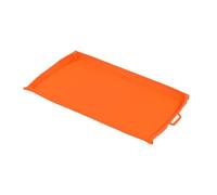 Jiawu Tapis de Plaque de Cuisson en Silicone de qualité Alimentaire, Bord renforcé Antidérapant, Housse de Protection en Silicone avec Nettoyage Facile pour 28 Pouces 2 Brûleurs