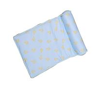 Jiawu Tapis de Refroidissement pour Animaux de Compagnie avec Oreiller, Coussin de Refroidissement pour Chien en Soie Glacée Lavable, Tapis à Motif Mignon Antidérapant Facile à Nettoyer pour Petits