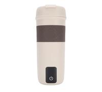 Jiawu Tasse D'eau électrique à ébullition Rapide, Bouilloire Chauffante 100 ℃ pour Voyage, Intérieur en Acier Inoxydable sans Odeur, Hôtel, 1 Ensemble (Prise UE)