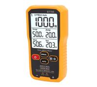 Jiawu Testeur de Panneaux Solaires 1000W, Compteur MPPT | Écran LCD rétroéclairé de 3,2 Pouces, Modes Automatique/manuel, Maintien des Données, Mesure Voc Isc Vmp Imp Pmax