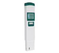 Jiawu Testeur d'eau, Testeur Numérique de Qualité de l'eau, Instrument de Mesure 5 en 1 de la Conductivité, du pH, de la Salinité et de la Température pour Piscines, Eau Potable