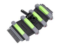 Jiawu Tête d'aspirateur de Piscine, Conception Lestée pour Une Forte Adhérence au Sol, Brosses Latérales, Nettoyage en Profondeur, Tête d'aspirateur de Piscine avec Roues, 'aspirateur Lestée de