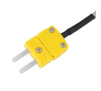 Jiawu Thermocouple EGT, Thermocouple de Type K avec Pointe Exposée pour une Réponse Rapide, Sonde de Température des Gaz d'échappement, Capteur en Acier Inoxydable avec Mini Connecteur pour