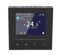 Jiawu Thermostat Intelligent avec écran LCD, Contrôleur de Température avec Application WiFi, pour Four Mural, Installation Facile pour Les Maisons Modernes