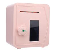 Jiawu Tirelire pour Enfants, Grand écran Tactile LCD Spacieux, Tirelire électrique Automatique pour Garçons et Filles, Sûre pour Enfants pour Jeu éducatif (Pink)