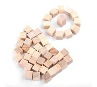Jiawu Toppue de Toppose et de Tissus pour la Culture Résidentielle - Bois Naturelle de Haute qualité pour L'artisanat (25 mm (10 pièces))