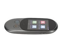 Jiawu Traducteur de Langue, Traducteur Instantané Bidirectionnel à Écran Tactile Portable de 2,4 Pouces, Commerce Vocale/Horse Ligne/Photo en Temps Raine, Intelligent (Grey)